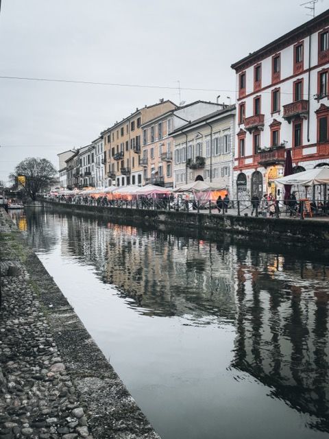 Naviglio Grande Milán