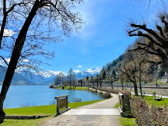 Koupání v Zell am See s dětmi