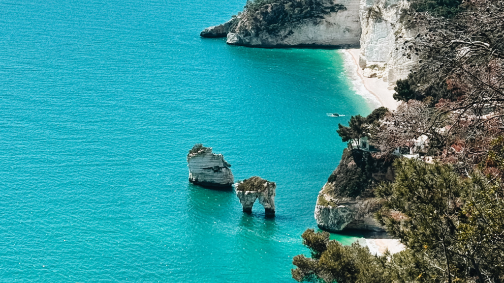 Apulie, co vidět: Baia delle Zagare